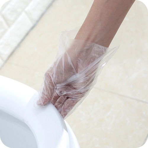 一次性手套薄膜食品衛(wèi)生加厚級(jí)吃龍蝦手套家務(wù)透明塑料防護(hù)手套